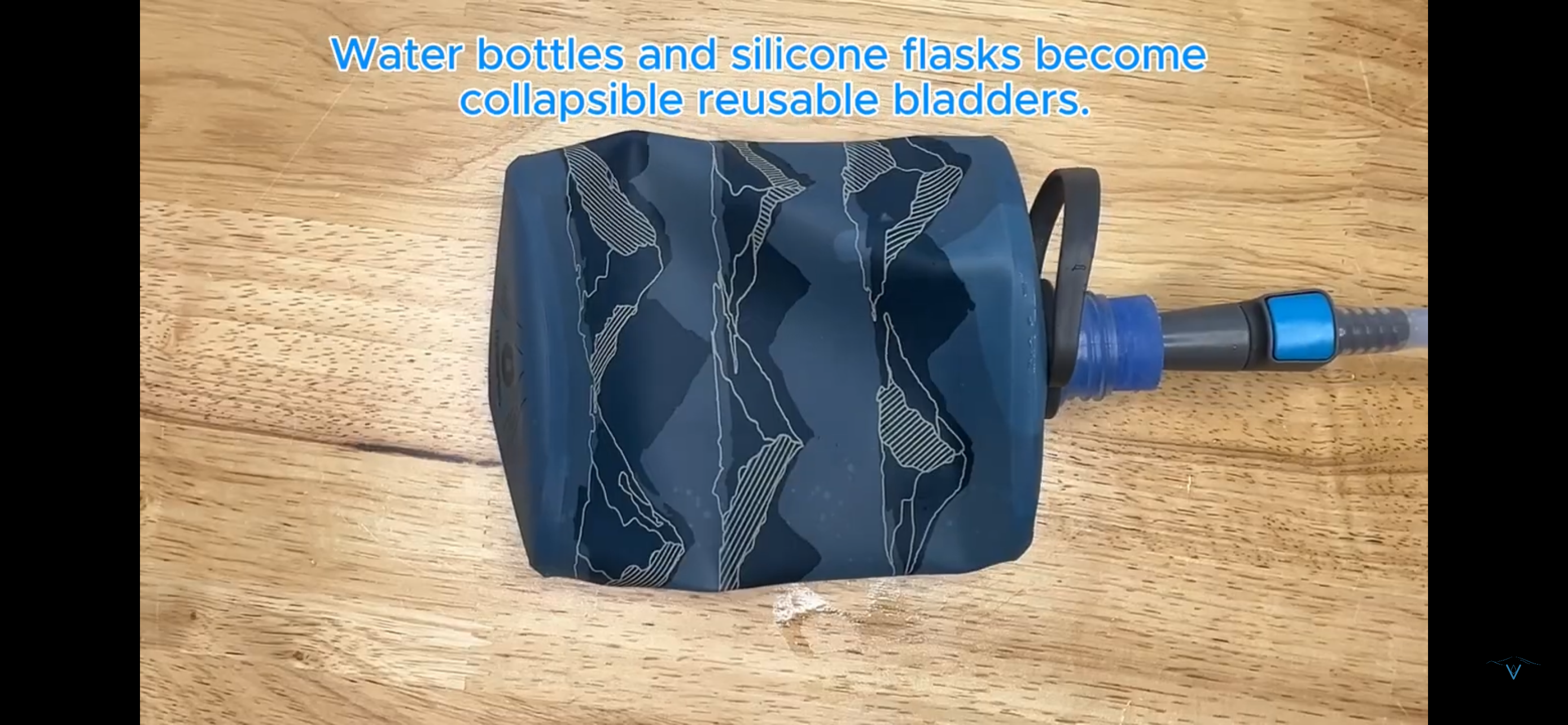 Load video: Hydrate tube used on water bottles